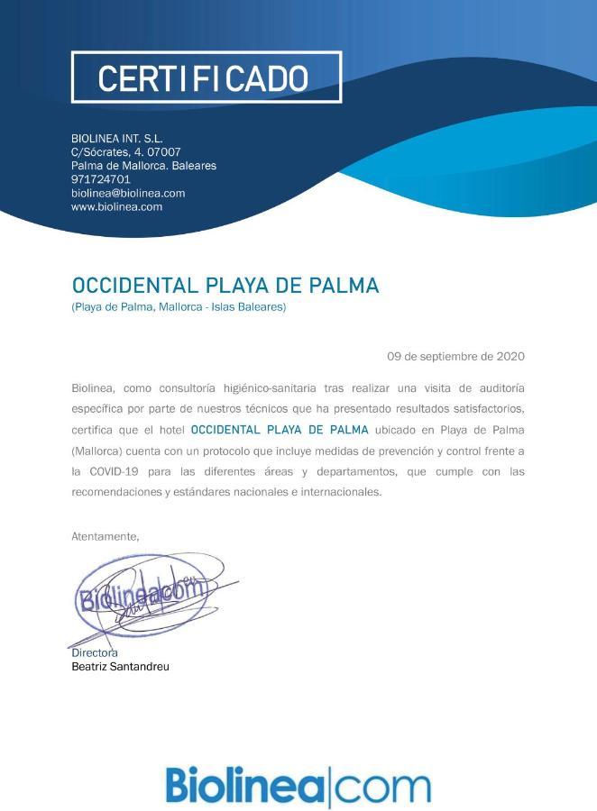 Occidental Playa De Palma Hotel Exterior foto